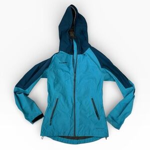 Mammut Wenaha Gore-Tex Shell Jacket XS – Blue Waterproof Technical Jacket
